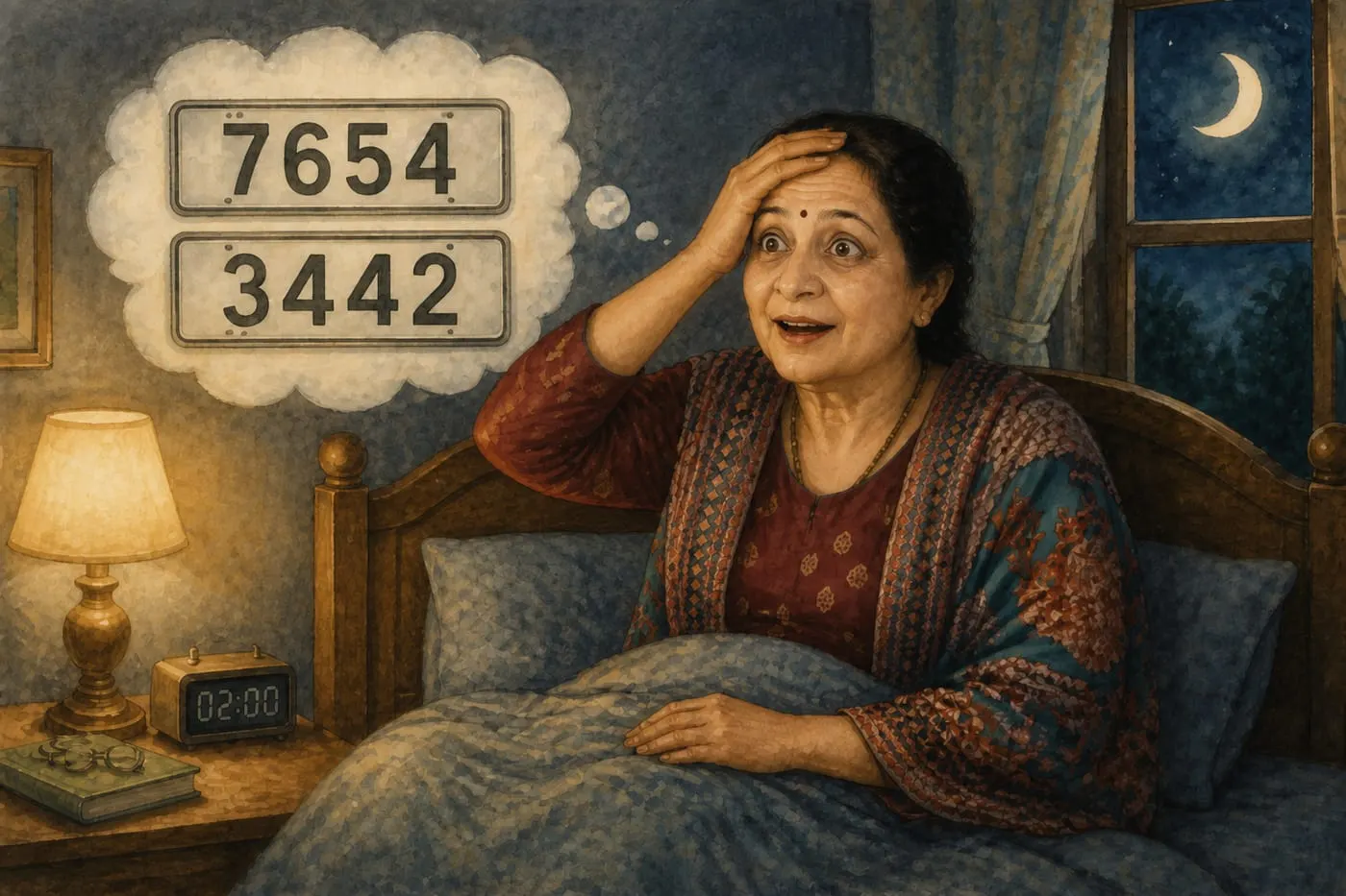 ਗੱਡੀਆਂ ਦੇ ਨੰਬਰ 7654, 3442