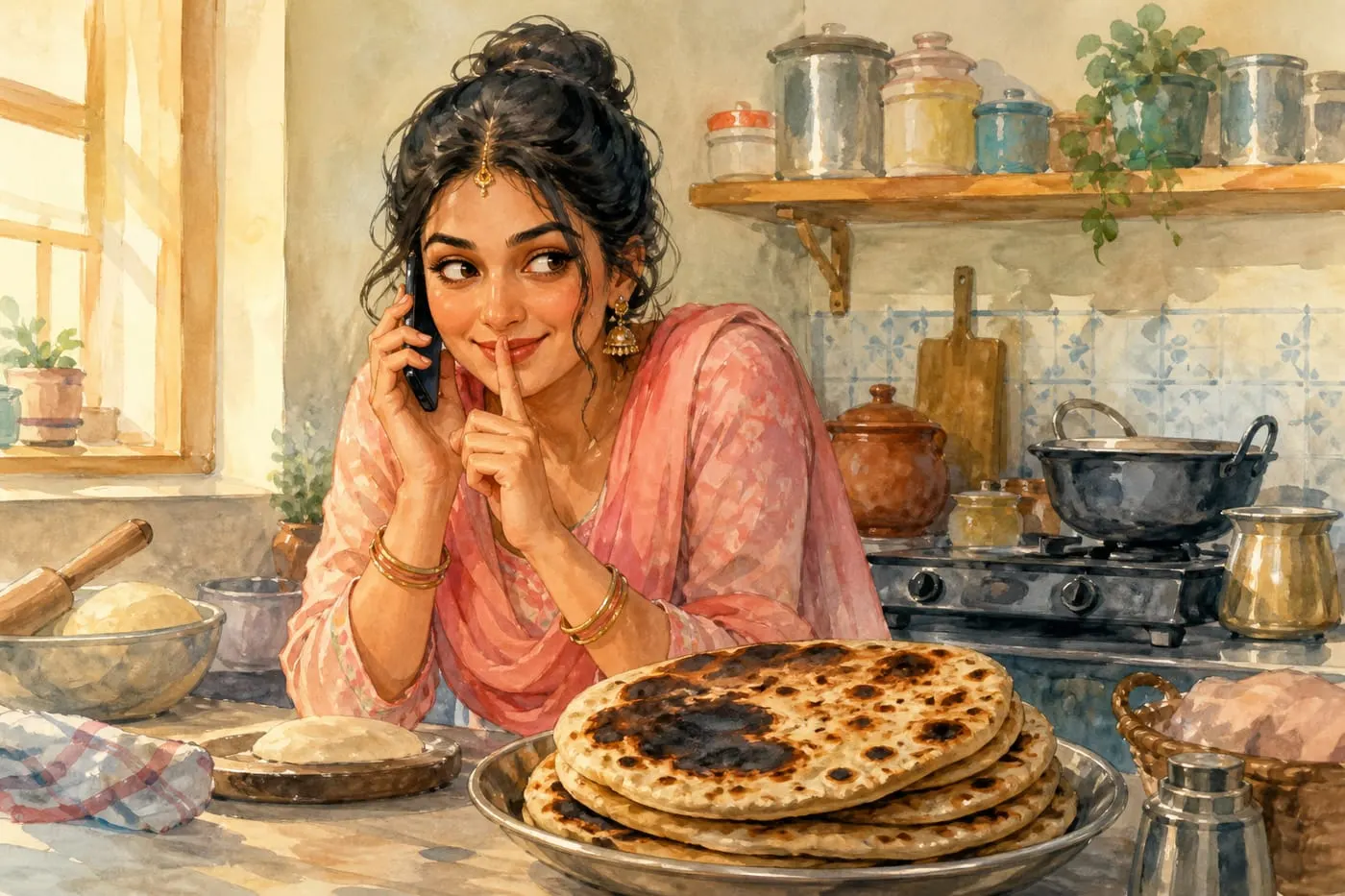 ਬੁੜ ਬੁੜ ਕਰਕੇ ਖਾਧੇ ਆ