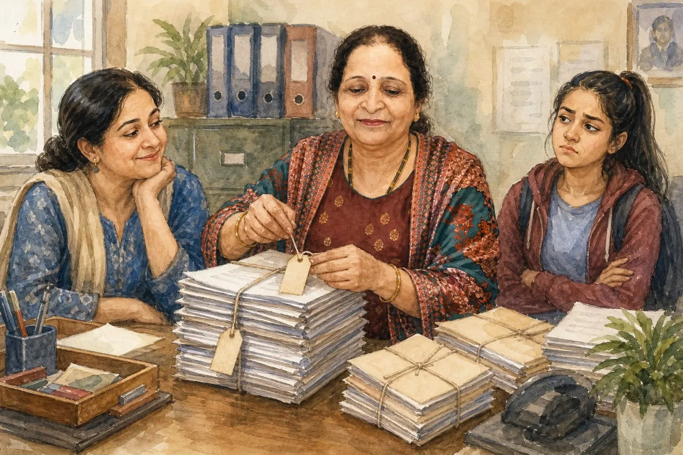 ਦਸਤਾਵੇਜ਼ਾਂ ਦੀਆਂ ਪੁੜੀਆਂ
