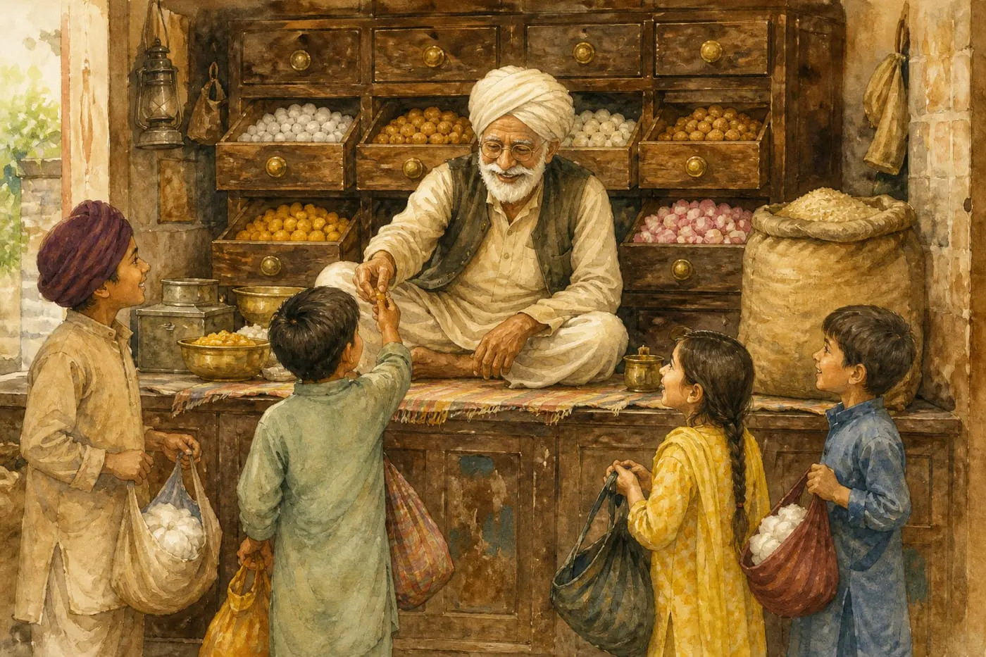 ਭਾਊ ਦੀ ਹੱਟੀ ਤੇ ਸੰਦੂਕ