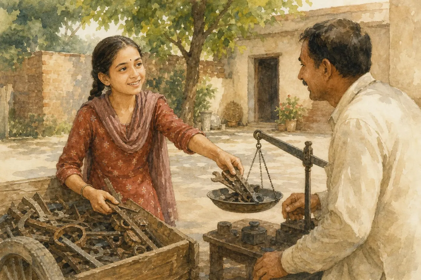 ਲੋਹਾ ਵੇਚਣਾ