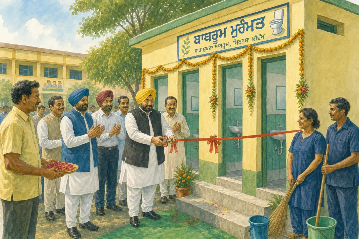 ਮੁਰੰਮਤ ਦਾ ਉਦਘਾਟਨ