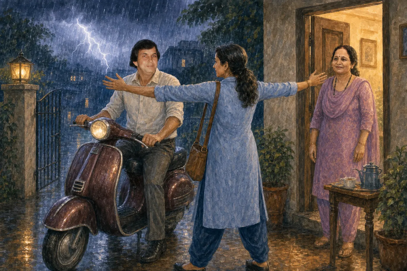 ਸਮੋਸੇ ਲੈਣ ਚੱਲੇ