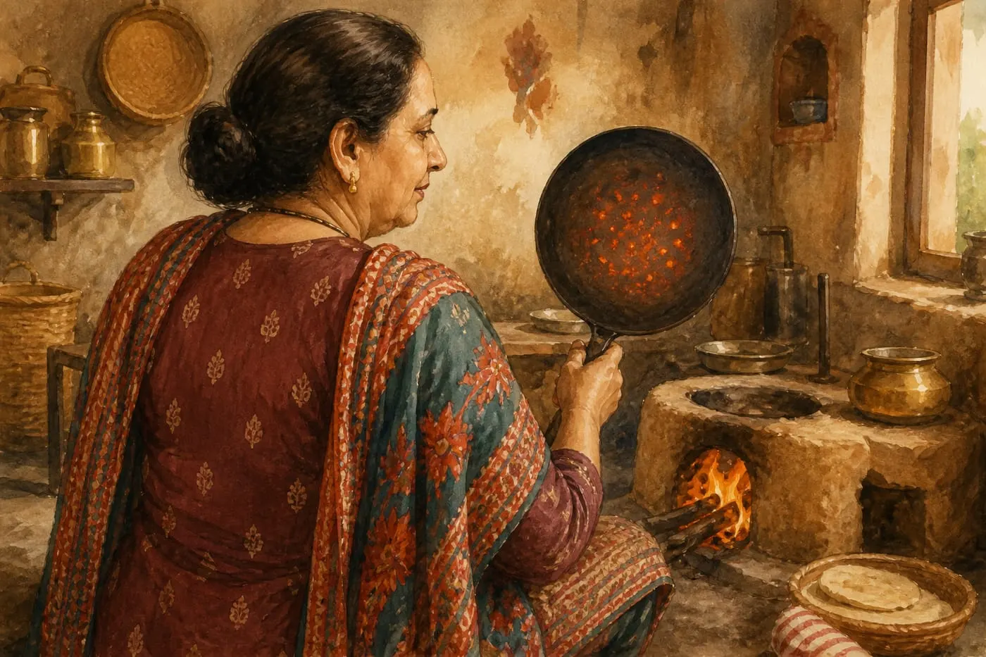 ਤਵੇ ਦੇ ਟਿਮਕਣੇ